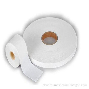 Micro Denier Continuous Filament Clean Room Wipers Roll, Microfiber Wiper Roll 2cm*100m